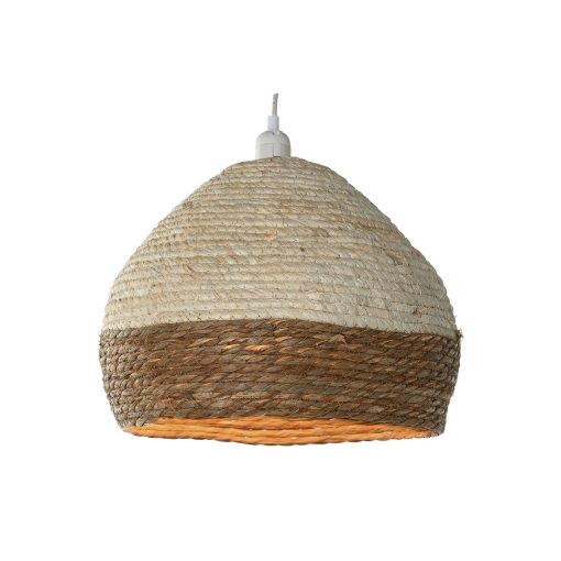 Candeeiro de teto Castanho Natural 50 W 38 x 38 x 28 cm - Image 6