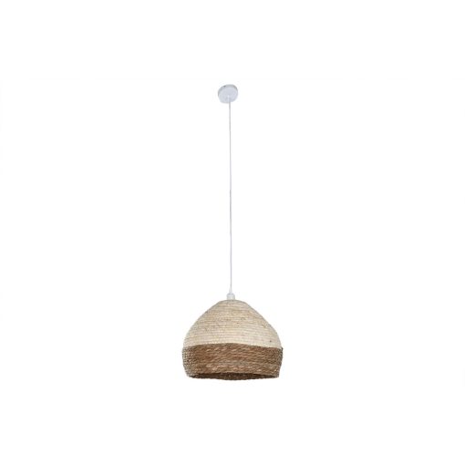 Candeeiro de teto Castanho Natural 50 W 38 x 38 x 28 cm