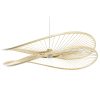 Candeeiro de teto Natural Bambu 50 W 70 x 65 x 23 cm