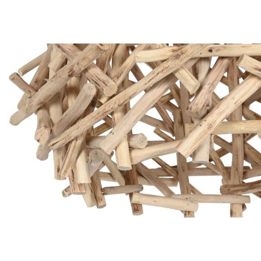 Candeeiro de teto Natural Madeira Madeira de eucalipto 50 W 40 x 40 x 40 cm - Image 3