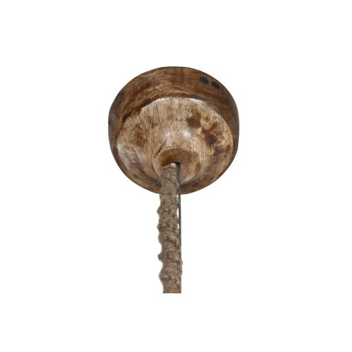Candeeiro de teto Natural Madeira Madeira de eucalipto 50 W 40 x 40 x 40 cm - Image 4