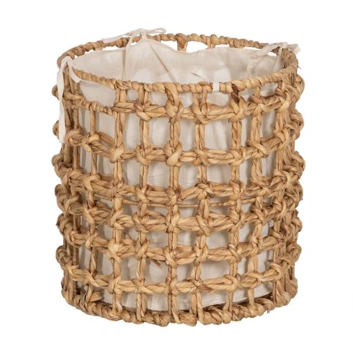 Conjunto de Cestos Bege Creme Fibra natural 45 x 45 x 45 cm (3 Unidades) - Image 4