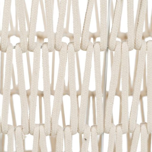 Conjunto de Cestos Branco Corda 45 x 35 x 36 cm (3 Peças) - Image 7