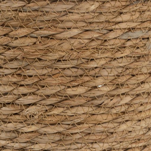 Conjunto de Cestos Natural 17 x 17 x 20 cm Fibra natural (3 Peças) - Image 6