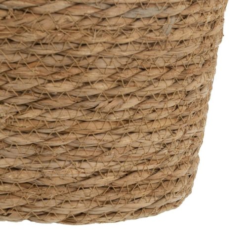Conjunto de Cestos Natural 17 x 17 x 20 cm Fibra natural (3 Peças) - Image 7