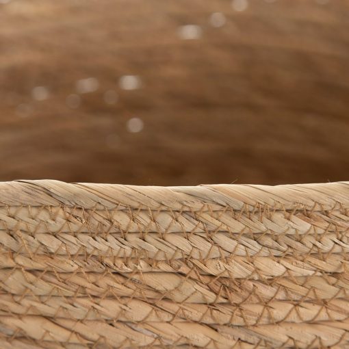 Conjunto de Cestos Natural Junco 33 x 33 x 38 cm (3 Peças) - Image 3
