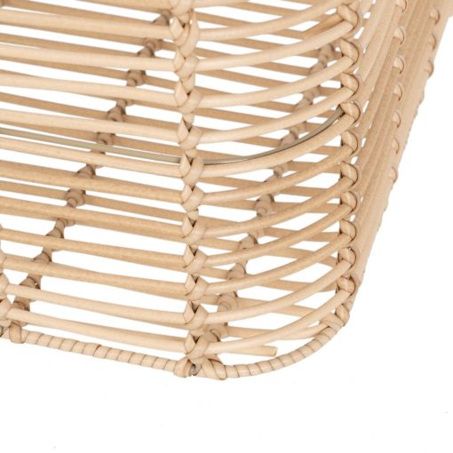 Conjunto de Cestos Natural Resina 46 x 35 x 23 cm (4 Unidades) - Image 4
