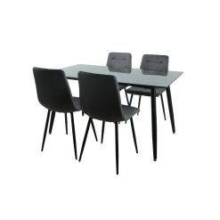 Conjunto de mesa com cadeiras 5 Peças