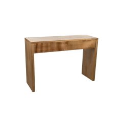 Consola Castanho Bétula Madeira MDF 117 x 80 x 39 cm