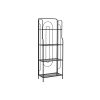 Estantes Preto Metal 60 x 27 x 160 cm