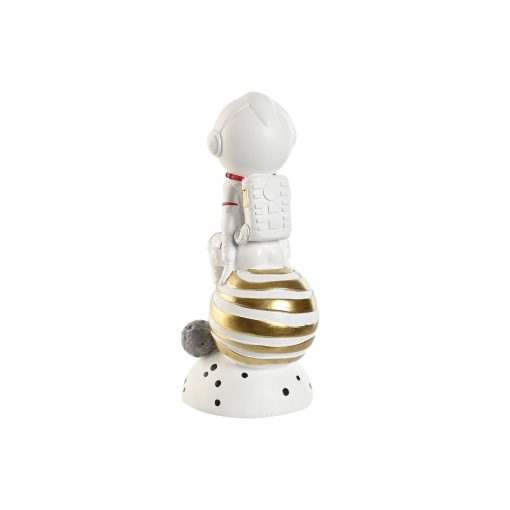 Figura Decorativa Azul Branco Vermelho Prateado Mulher Astronauta 11 x 7 x 24 cm (2 Unidades) - Image 3