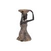 Figura Decorativa Castanho Natural Africana 15 x 28 x 15 cm