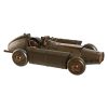 Figura Decorativa Champanhe Carro Vintage 28 x 12 x 9 cm