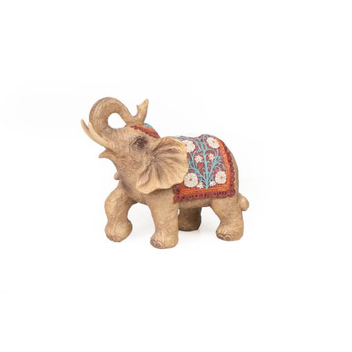 Figura Decorativa Resina Elefante