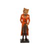 Figura Decorativa Vermelho Resina Tigre Traje 9 x 31 x 8 cm