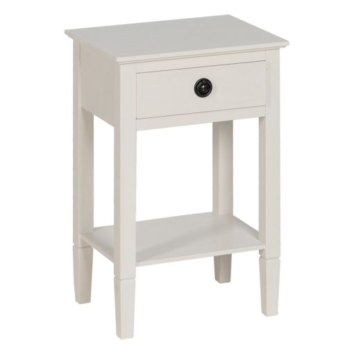 Mesa de Cabeceira Branco 40 x 30 x 61 cm