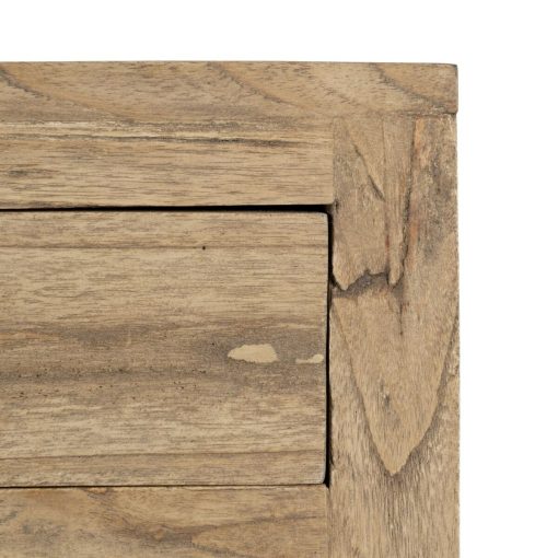 Mesa de Cabeceira MIRÓ Natural Madeira de cedro 44 x 34 x 77 cm - Image 7
