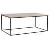 Mesa de Centro Metal Madeira MDF 110 x 60 x 44