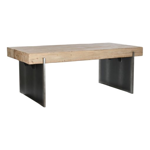 Mesa de Jantar Natural Abeto Madeira MDF 200 x 94 x 76 cm