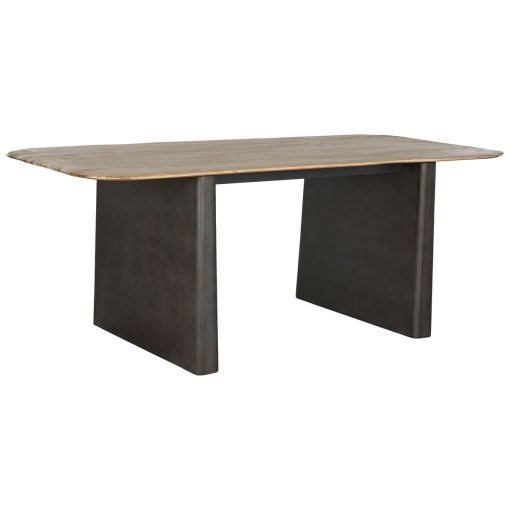 Mesa de Jantar Natural Catanho escuro Abeto 200 x 90 x 75 cm