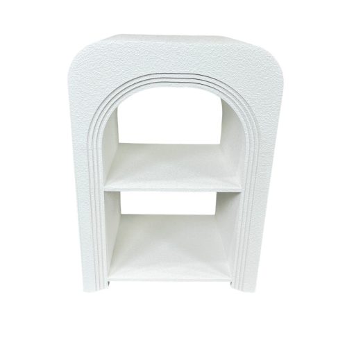 Mesa de apoio Branco Madeira MDF 40 x 55 x 30 cm