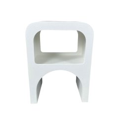 Mesa de apoio Branco Madeira MDF 41 x 56 x 30 cm