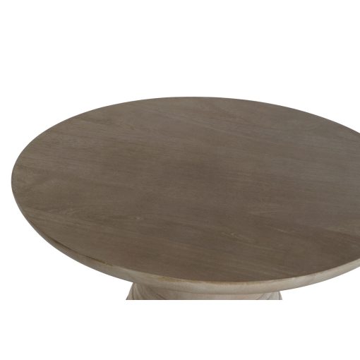 Mesa de apoio Dourado Natural Madeira Metal 41 x 41 x 53 cm - Image 2