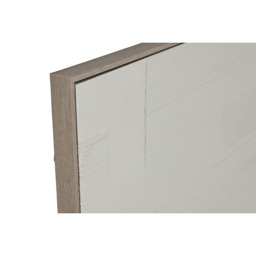 Pintura Branco Moderno 75 x 4 x 100 cm (2 Unidades) - Image 2