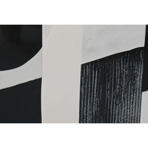 Pintura Branco Preto Moderno 80 x 3,5 x 120 cm (2 Unidades) - Image 3