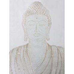 Pintura a Óleo Tela Buda 120 x 160 x 4 cm