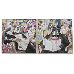 Pintura poliestireno Tela Moderno Cão 82