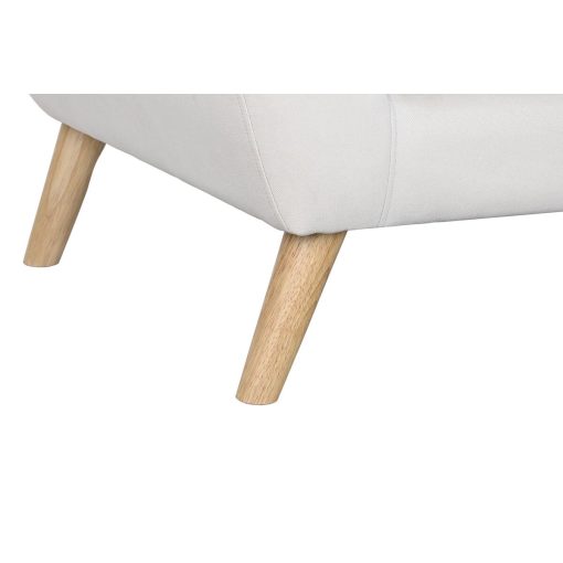 Sofá Natural Poliéster Madeira da borracha Creme (172 x 82 x 82 cm) - Image 5