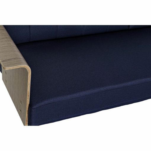 Sofá-cama Azul Castanho Preto Metal Moderno Urbana 203 x 87 x 81 cm - Image 6