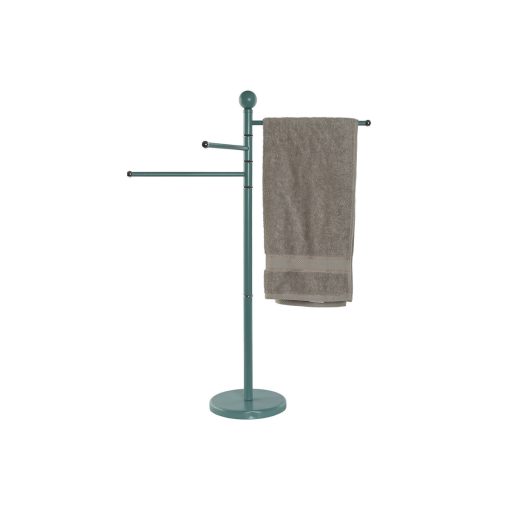 Toalheiro de Pé Bege Turquesa Metal 43 x 22 x 90 cm 2 Unidades - Image 4