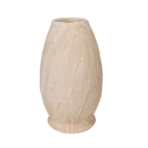 Vaso Bege Terracota 23 x 38 x 23 cm