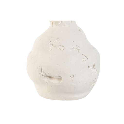 Vaso Branco Cerâmica Estilo artesanal 13 x 13 x 24 cm - Image 3