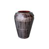 Vaso Preto Metal 51 x 73 x 51 cm