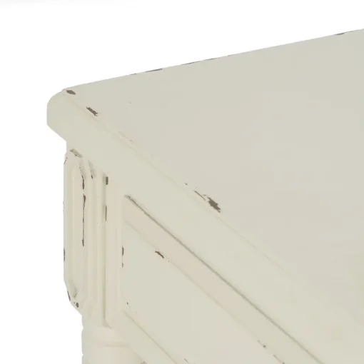 Consola Branco Escovado Madeira 100 X 45 X 76 Cm - Image 9