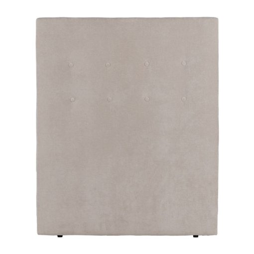 Cabeceira Creme Tecido Quarto 100 X 8 X 125 Cm