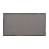 Cabeceira Taupe Old Tecido Quarto 190 X 8 X 100 Cm