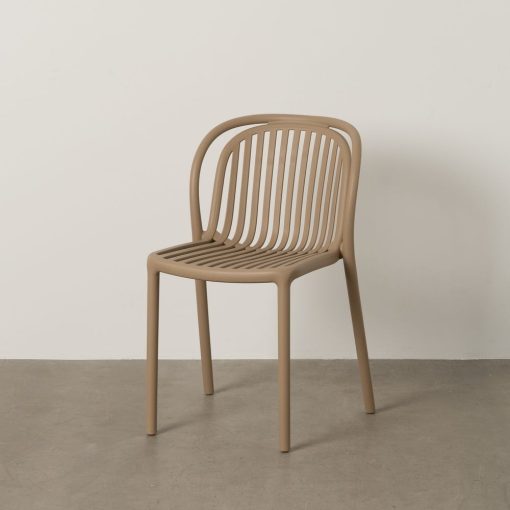 Cadeira Bege Polipropileno Contract 51 X 57 X 78 Cm