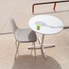 Cadeira Bege Pp-Metal Exterior 50 X 53 X 85 Cm