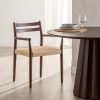 Cadeira Castanho Madeira / Fibra Room 58 X 49 X 78