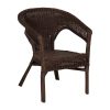 Cadeira Castanho Rattan Room 60 X 62 X 78 Cm