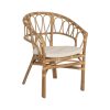 Cadeira Mel Rattan Room 58 X 59 X 78 Cm