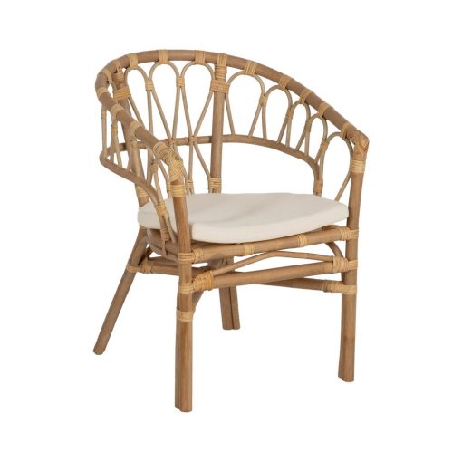 Cadeira Mel Rattan Room 58 X 59 X 78 Cm