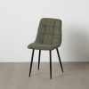 Cadeira Verde Tecido-Metal Contract 44 X 42 X 89 Cm