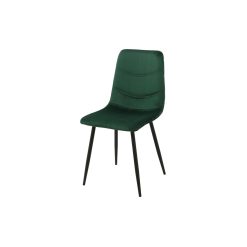 Cadeira Verde Veludo Metal 45 x 89 x 55 cm