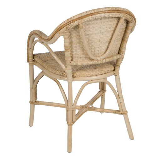 Cadeira de Sala de Jantar Natural Rotim 55 X 60 X 84 CM - Image 4