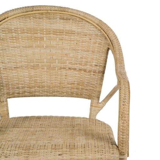 Cadeira de Sala de Jantar Natural Rotim 55 X 60 X 84 CM - Image 5